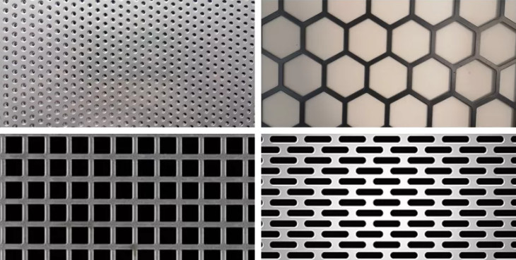 Length 100-2500 mm Perforated Wire Mesh in Low Carbon Steel