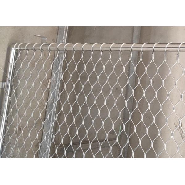 SS316 Stainless Steel Cable Mesh Corrosion Resistant Zoo Mesh