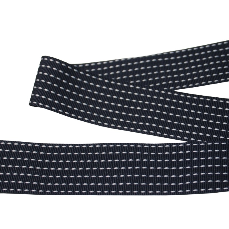 Factory Price Soft Striped Plain Polyester Webbing Tape For Garment