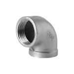 Stainless Steel 316 90 Degrees Elbow BSPT NPT Manual Driving Mode ISO 9001
