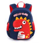 2 Sizes Toddler Kindergarten School Bags Dinosaur Childrens Backpack 3D Cartoon
