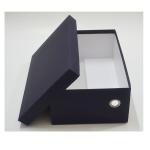 Odm Men Blue Mailer Box Shoe Packaging Bulk Glossy Lamination