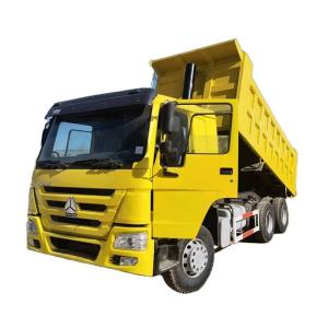 Wholesale 4000hp Howo 6x4 Red Tipper Truck Dump Truck Euro 3 Emission Standard Gross Vehicle Weight ≥30T from china suppliers