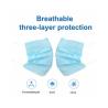 Buy cheap Disposable Blue Elastic Ear Loop Mask High Level Protection 3D Breathing Space from wholesalers