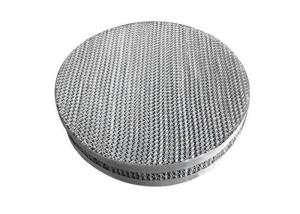 Wholesale 304 316L Metal Plate Distillation Column Structured Packing Material 170Y from china suppliers