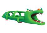 Crocodile Inflatable Water Games Slip N Slide Water Slide 0.55mm PVC Tarpaulins
