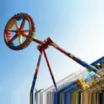 120 Degree Giant Frisbee Ride , Extreme Frisbee Ride 30 Seats