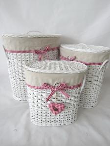 Wholesale wicker laundry basket from china suppliers