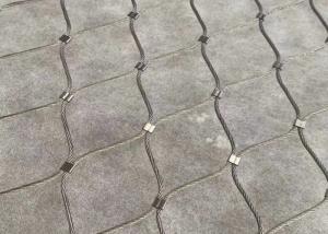Wholesale High Strength 50cm*50cm Stainless Steel Wire Rope Net Silver from china suppliers