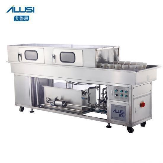 Automatic Double Line Intermittent Bottle Washer Machine glass bottle washing