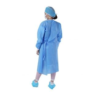 Wholesale En13795 Cotton Disposable Surgical Gown Long Sleeve from china suppliers