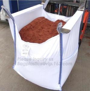 China 100% pp woven used bag 1 ton jumbo bag for sand,100% virgin resin polypropylene big bag / FIBC pp woven 1 ton jumbo bulk on sale