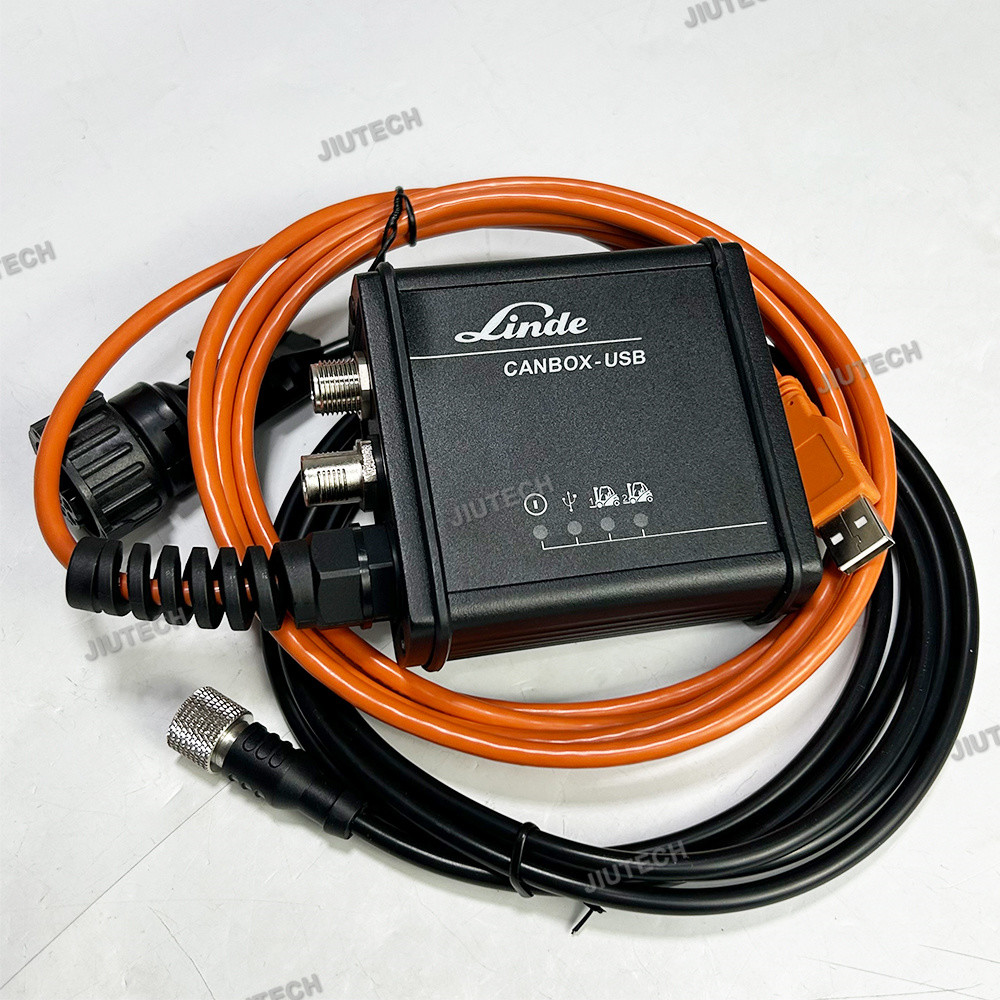 V2024 For Linde BT Diagnostic Kit Linde Forklift Scanner Tool Canbox Forklift Pathfinder LSG Service Tool