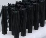 Customizable PVC Base Nylon/Pp Bristles Plate Brushes For Sliding Furniture