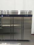 Commercial Stainless Steel Freezers Six Doors 48 Cu Ft