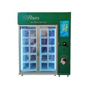 Wholesale Extra Large Bouquet Fresh Flower Vending Machine R290 Environmental Friendly Refrigerant from china suppliers