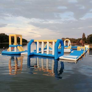 Wholesale Hungary Inflatable Water Sports Park / Kids Blow Up Water Park For Lake from china suppliers