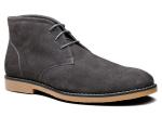 Winter Mens Suede Desert Boots Round Toe Lace - Up Mens High Top Casual Shoes