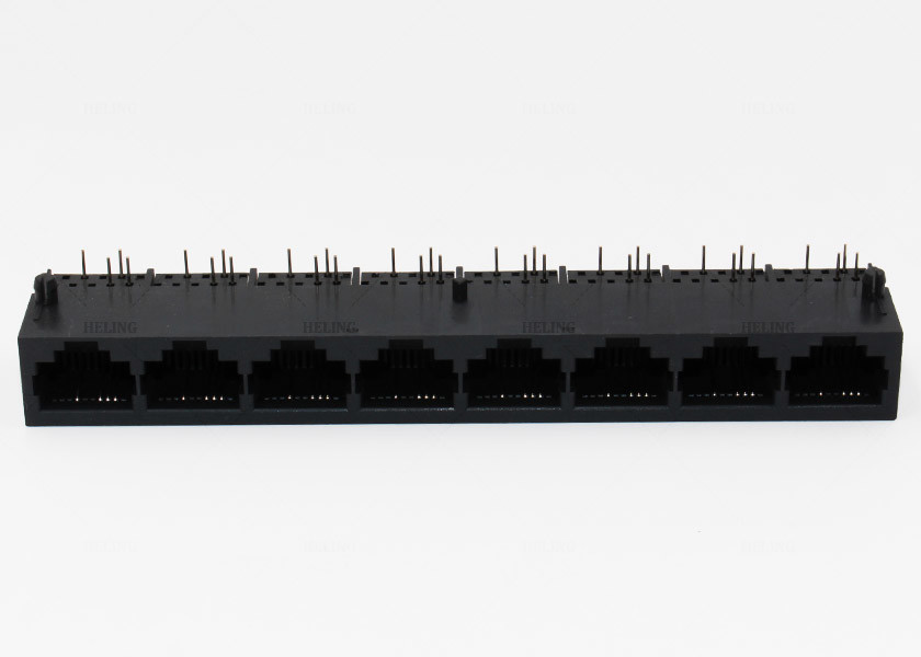 Through Hole Right Angle RJ45 Female Connector MJ5904-B018-RN1