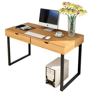 Wholesale Nordic Wooden Ergonomic Office Computer Desk Student Hostel Study Table from china suppliers