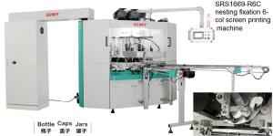 Wholesale 6 Color 7bar Automatic Cylinder Screen Printing Machine 380V For Bottle from china suppliers