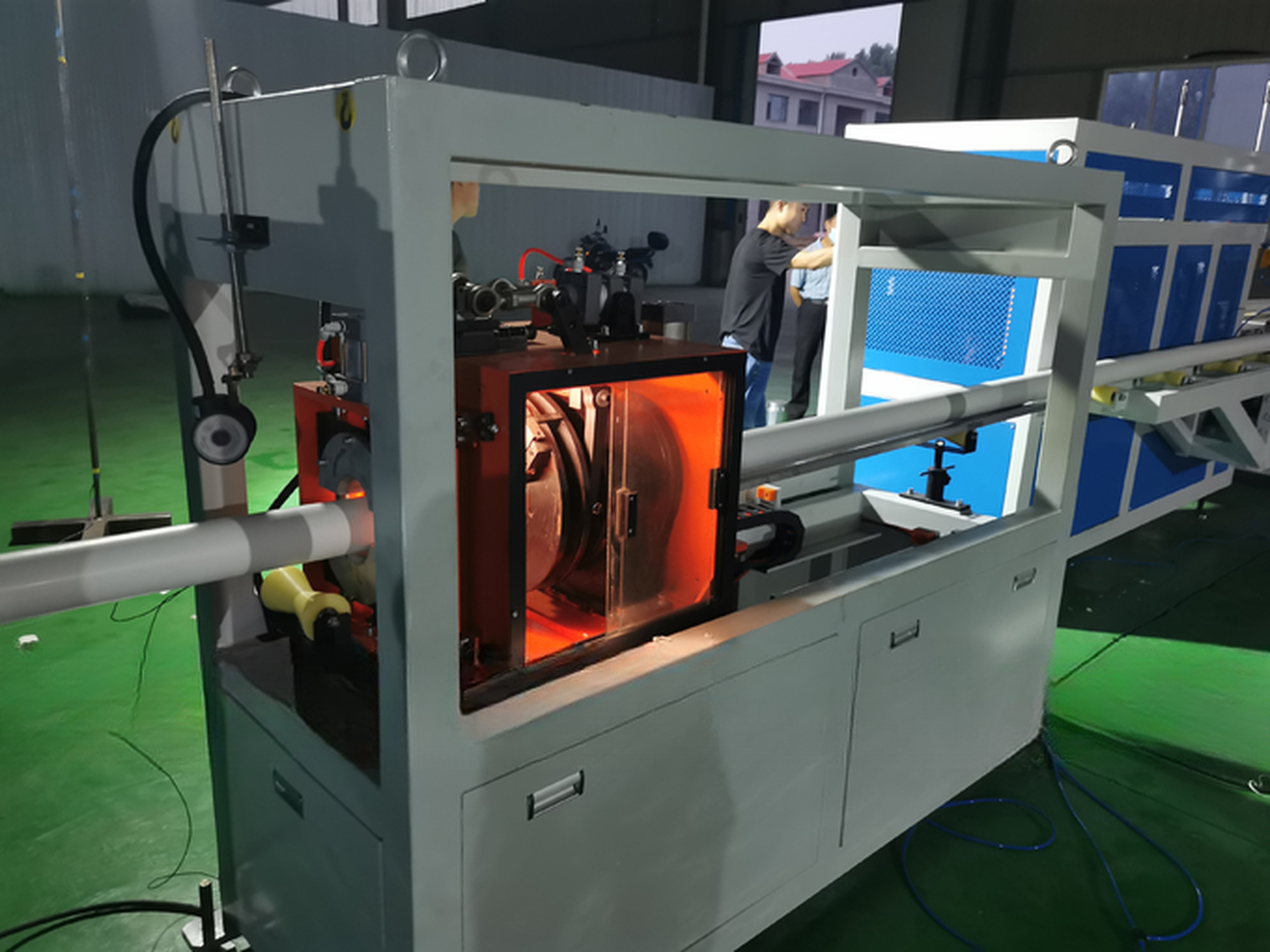 ABB Inverter UPVC Water Drainage/Supply Pipe Extruder Machine Production Line by CHANGYUE
