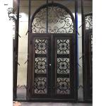 Casting Iron Double Door Anti-theft Entrance Doors Square House Safety Gate
