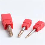 HRC 55 Coated Carbide Ball Nose End Mill Round Tungsten Steel Milling Cutter for