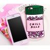 Buy cheap Chill pills love options silicone Case For iPhone 4 5s 6 plus 7 SAMSUNG s5 s4 S6 from wholesalers