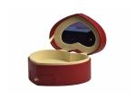 Heart Shape Jewelry Packaging Boxes Velvet Lining Material Customized With