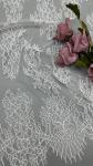 Spring And Summer Season 100% Nylon French Chantilly Thread Lace With Floral
