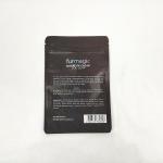 Custom 3.5g Soft Touch Edible Smell Proof Mylar Bag Plastic Stand Up Packaging