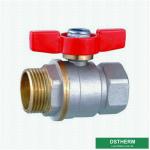 CW617N Forged Brass Ball Valve Butterfly Handle Male Female Threaded Brass Ball