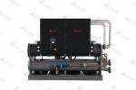 100 Ton Water Cooled Semi-Screw Industrial Chiller Designed Specifically For