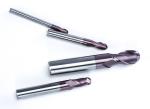 Tungsten Carbide WF25 Ball Nose Milling Cutter 2 Flutes