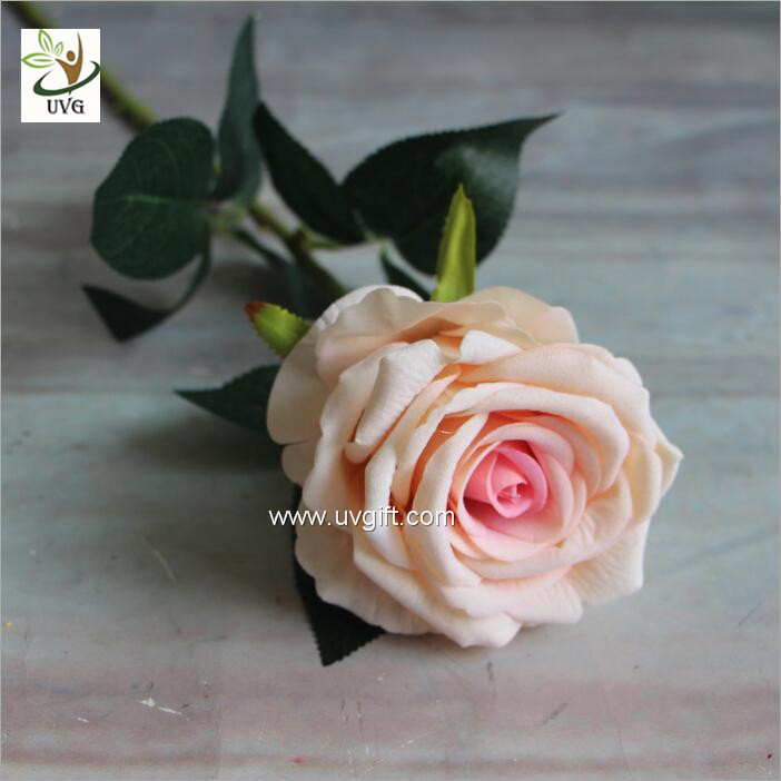 UVG FRS68 Planning a wedding in beautiful velvet rose artificial flower arrangements for table decoration