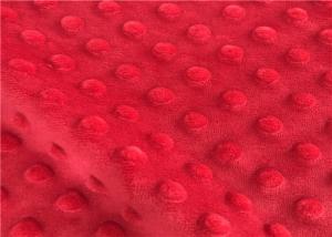 Wholesale Embossed Baby Blanket Dot Minky Plush Fabric 100% Polyester For Toys from china suppliers