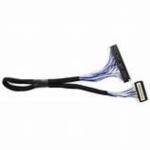 Copper Conductor LVDS Cable in Black for Stable and Durable Connection