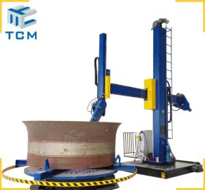 Wholesale 380V 415V Steel Metal Vertical Tank Dished End Polishing Machine Grinding Equipment from china suppliers