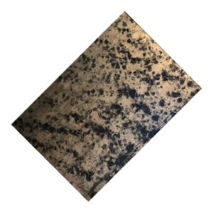 Wholesale Antique Titanium Coating Decorative Stainless Steel Metal Sheet Customized Size from china suppliers