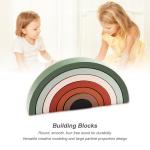 Children Rainbow Blocks Constructor Montessori Educational For Kids