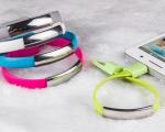 wristband Micro usb magnet bracelet high speed charging cable for iphone 6 5s