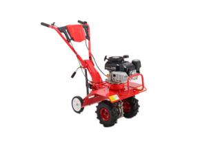 Wholesale Gasoline Rotary Small Gas Powered Garden Tiller , Front Tine Tiller 175-350mm Tilling Depth from china suppliers