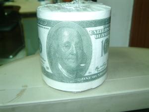 Wholesale US dollar printed toilet paper roll from china suppliers