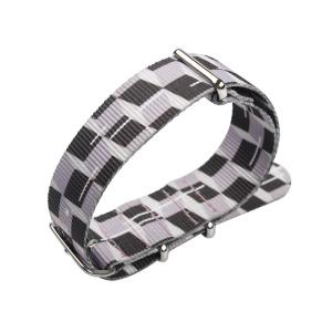 Wholesale Nato Style Nylon Strap Watch Bands , 20mm Lady Watch Strap Print Pattern from china suppliers