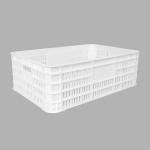 600x400x200mm Vented Plastic Basket for Convenient Supermarket Storage and