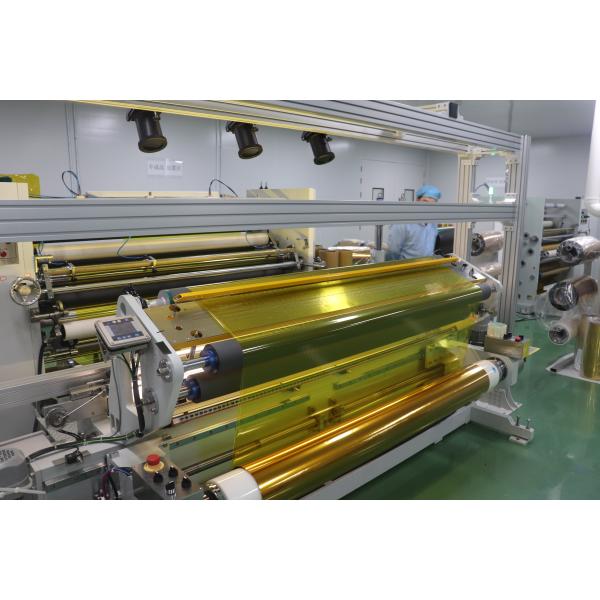Heat Resistant Plastic Polyimide Polymer Thin Film Chemical Resilience Customized