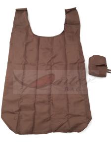 Wholesale Brown Reusable Folding Shopping Bags / Expandable Shopping Bag Fashion Design from china suppliers
