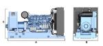 12VDC 8M33 640kw 800kva WEICHAI Diesel Generator 720kw 900kva Diesel Inverter