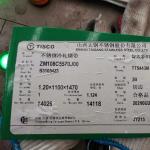 Cold Rolled 443 Stainless Steel Sheet 2B Surface from TISCO Thickness 0.6 - 3